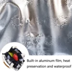 1909-1 3 PCS/Set Printed Backpack Small Fresh Student School Bag Computer Bag Lunch Backpack - Image 5