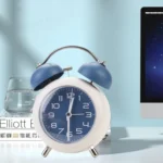 Bedroom Desktop Metal Digital Mechanical Alarm Clock Living Room Silent Clock With Night Light - Image 6