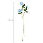 5pcs JC0055 Continental Core Flower Beam Wedding Simulation Flower Home Artificial Silk Flower - Image 3