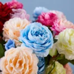5pcs JC0055 Continental Core Flower Beam Wedding Simulation Flower Home Artificial Silk Flower - Image 5