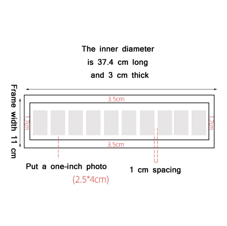TBD0585354101A_2.webp Baby Registration Photo Set-Up Solid Wood Photo Frame Infant Anniversary Frame - Image 5