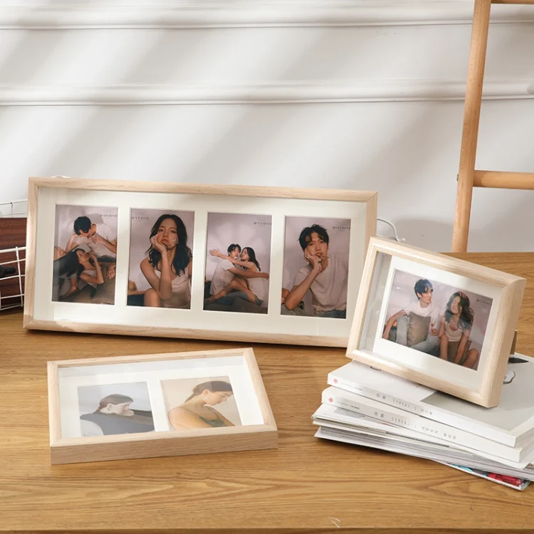 TBD0585602901_B2.webp Wooden Wall-Mounted Pendulum Dual-Purpose Combination Photo Frame Style: - Image 3
