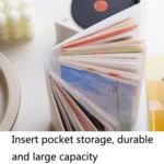 Large-Capacity A6 Pocket Atorage Photo Album Stickers Card Bills Invoice Notes Favorites Illustrations - Image 5