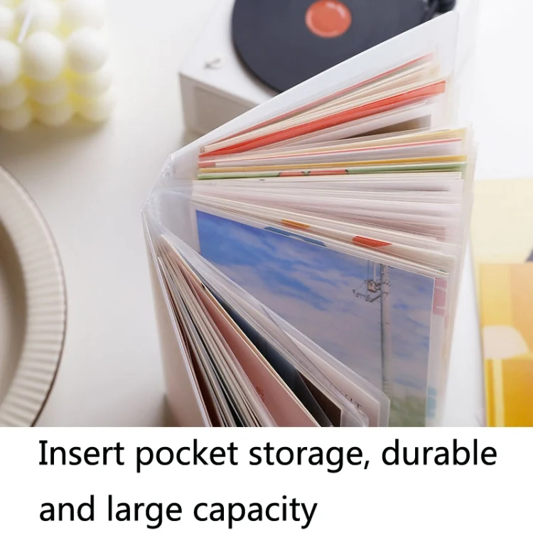 TBD0585603501_B4.webp Large-Capacity A6 Pocket Atorage Photo Album Stickers Card Bills Invoice Notes Favorites Illustrations - Image 5
