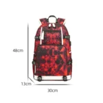 6101-5 Printed Backpack Large Capacity Computer Backpack Waterproof Student School Bag - Image 4