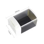 1000ml Manual Large Capacity Wall-mounted Plastic Soap Dispenser - Image 4