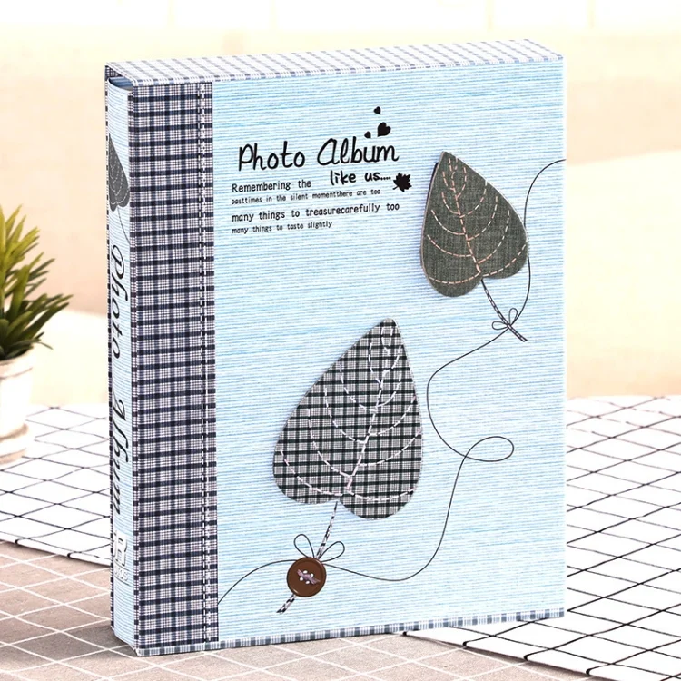 7 inch 200 Sheets Family And Children Growth Commemorative Album Interstitial Photo Album