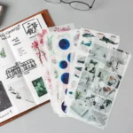 DFGFGTZ Japanese Paper Hand Account Cartoon Material Sticker - Image 4