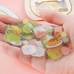 10 Sets Cartoon Transparent PVC Sticker Pack Diary And Notebook Decoration Stickers - Image 3