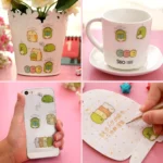 10 Sets Cartoon Transparent PVC Sticker Pack Diary And Notebook Decoration Stickers - Image 4