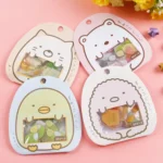 10 Sets Cartoon Transparent PVC Sticker Pack Diary And Notebook Decoration Stickers - Image 6