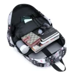 3 PCS / Set 2035 Printed Backpack Large-Capacity Leisure Computer Backpack Student School Bag - Image 4