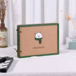 Wooden Loose-Leaf Album Children Growth Painting Album Couple DIY Handmade Gifts