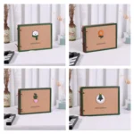 Wooden Loose-Leaf Album Children Growth Painting Album Couple DIY Handmade Gifts - Image 7