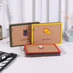 Wooden Loose-Leaf Album Children Growth Painting Album Couple DIY Handmade Gifts - Image 6