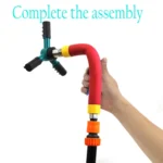 XZSSQ01 Gardening Supplies Garden Trampoline Rotating Sprinkler - Image 2