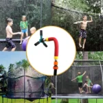 XZSSQ01 Gardening Supplies Garden Trampoline Rotating Sprinkler - Image 3