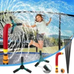 XZSSQ01 Gardening Supplies Garden Trampoline Rotating Sprinkler - Image 4
