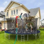 XZSSQ01 Gardening Supplies Garden Trampoline Rotating Sprinkler - Image 5