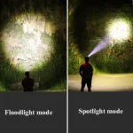 T40 P50 Lamp Beads Headlight USB Rechargeable Zoom Outdoor Strong Headlight,Specification: - Image 7