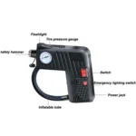 YX-301 12V Multi-Function Car Electric Portable Hand-Held Inflatable Pump - Image 4