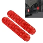 10 Sets High-brightness Laser Reflective Strip Warning Tape Decal Car Reflective Stickers Safety Mark