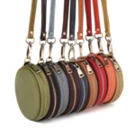 K058 Retro Cute Round Coin Storage Bag Casual Clutch - Image 2