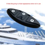 5 Inch Nylon Folding Cable Bolt Claw Bollard Marine Yacht Hardware Accessories - Image 4