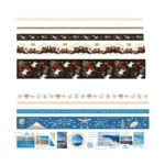 Retro Wind Hot Stamping And Paper Tape Lipstick Decorative Tape Hand Account Tape - Image 3