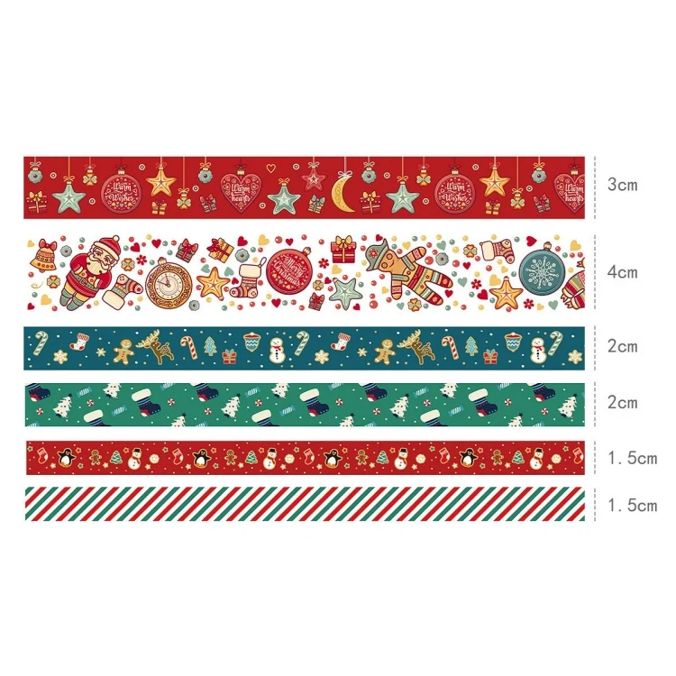 TBD0586811801_B2.webp Boxed Christmas Pocket Tape Decoration Material - Image 3