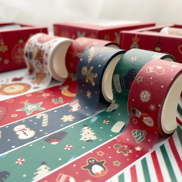 TBD0586811801_B5.webp Boxed Christmas Pocket Tape Decoration Material - Image 6