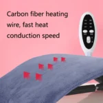 Electric Heating Lumbar Support Pad Lumbar Spine Stretcher Massager Spine Correction Backrest Board - Image 5