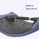 Electric Heating Lumbar Support Pad Lumbar Spine Stretcher Massager Spine Correction Backrest Board - Image 6