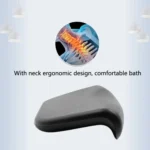 T5 PU Foam Sponge Bathtub Pillow Hotel Bath Head Pillow - Image 6