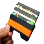 Aluminum Alloy RFID Card Holder Anti-Theft EDC Wallet Coin Storage Box Key Card Holder - Image 5