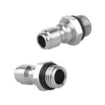 2 Sets High Pressure Spray Head Fast Insertion 1/4 Quick Pure Copper Joint - Image 3