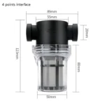 Water Pipe Front Plastic Filter Garden Irrigation Water Purifier, Specification: - Image 6