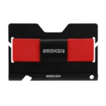 ZEEKER JK03  Aluminum Alloy Card Holder Multi-Function Elastic Band Women And Men Wallet Metal Business Card Holder