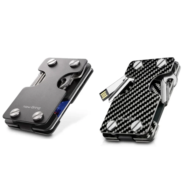 TBD0587744301_B1.webp New-Bring Metal Card Holder Multifunctional  EDC Wallet Can Store Keys & U Disk - Image 2
