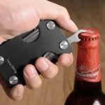 New-Bring Metal Card Holder Multifunctional  EDC Wallet Can Store Keys & U Disk - Image 7