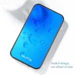 New-Bring Metal Card Holder RFID Anti-Theft Magnetic Automatic Shift Business Card Sase Waterproof Wallet - Image 4