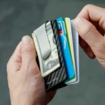 New-Bring Metal Carbon Fiber Wallet Ultra-Thin Card Holder Male RFID Anti-Theft Simple Wallet Bank Credit Card Storage Device - Image 7