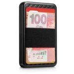 New-Bring  Carbon Fiber Metal Card Holder Male Personality Card Holder Anti-Theft  RFID Ultra-Thin Small Card Box - Image 4