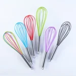 10 PCS Silicone Egg Beater Home Egg Mixer Kitchen Gadgets Cream Baking Tools - Image 2