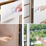 3 PCS F168802 Home Toilet Cover Handle Lid Instrument - Image 7