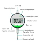 0-12.7mm Waterproof And Dustproof Digital Indicator For Stroke Measurement - Image 4
