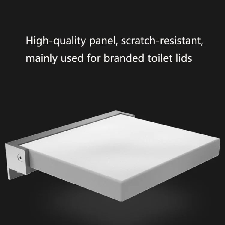 TBD0587907601_B3.webp TX-116N-UP Bathroom Shower Seat Elderly Household Wall-Mounted Toilet Folding Stool - Image 4