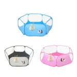 Portable Small Animal Game Fence Folding Outdoor Interior Pet Tent - Image 2