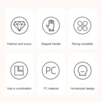 FY-J109 Toilet Cover Handle Home No Dirty Hand Toilet Lift Lid Tool - Image 3