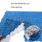 Thickened PVC Can Be Spliced  Floor Mat Kitchen Bathroom Anti-Slip Foot Pad Hollow Injection Pad - Image 3